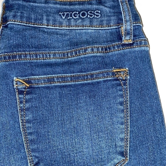 Vigoss ACE SKINNY button fly skinny jeans. High rise 26 x 28 - Picture 2 of 12